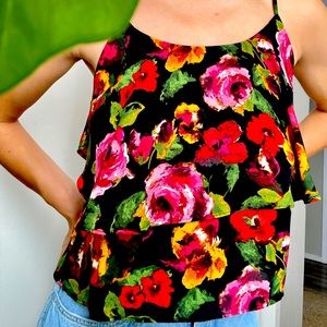 Paper Crane Floral Blouse